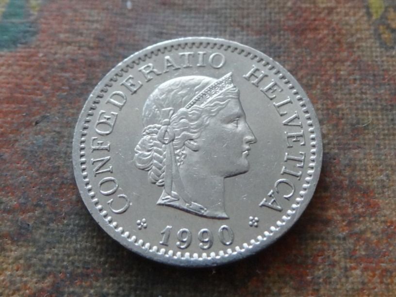 Tutti le monete: 10 Rp. 1990 – Usato da Romanel-sur-Lausanne venduto da Swift13