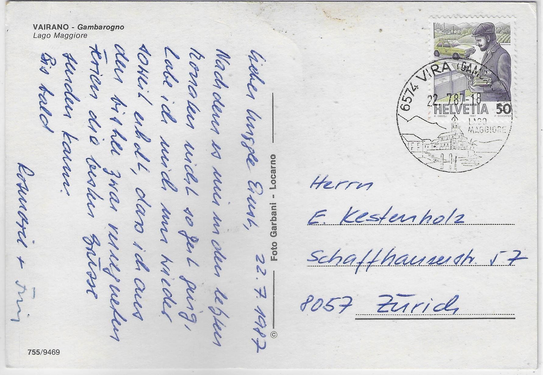 Cartes postales: Vairano TI - Multiview – D'occasion à Ettingen par Kartenplanet 1
