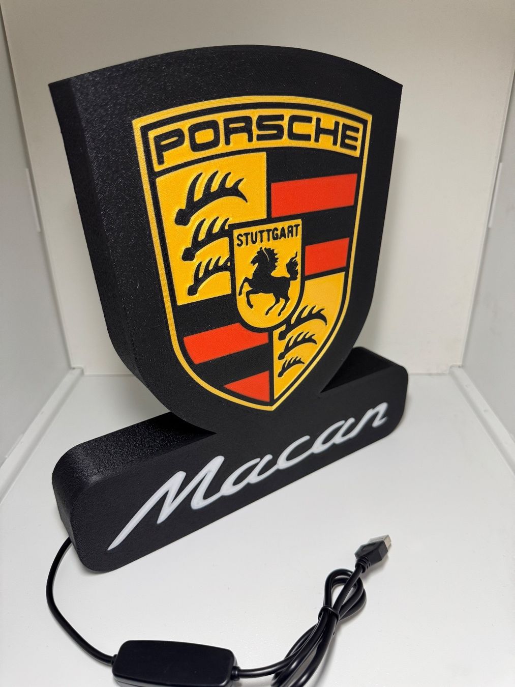 Lampade: Lightbox lumière led Porsche Macan – Nuovo (secondo la descrizione) da Vicques venduto da PAMB3D 1