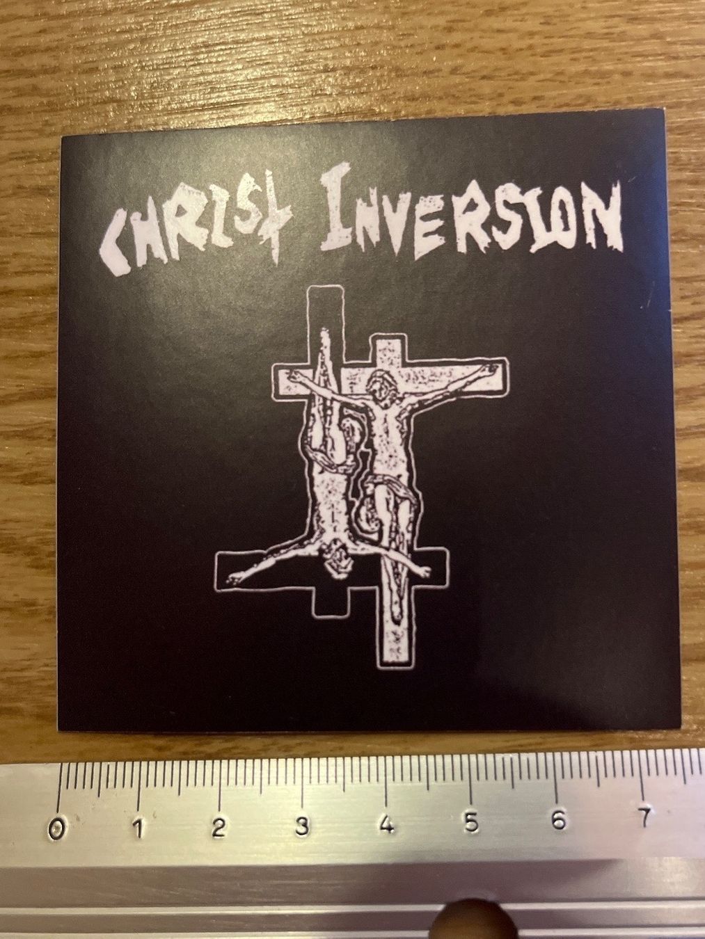 Sticker: Christ Inversion Sticker Phil H Anselmo Pantera – Nuovo (secondo la descrizione) da Bischofszell venduto da Klabauta