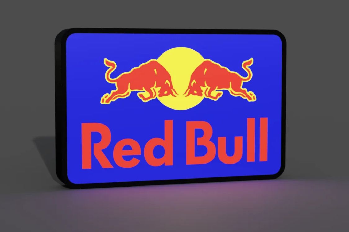 Lampade: Lampe décoration LightBox Redbull 2 – Nuovo (secondo la descrizione) da Noville venduto da Berlusconi55 1