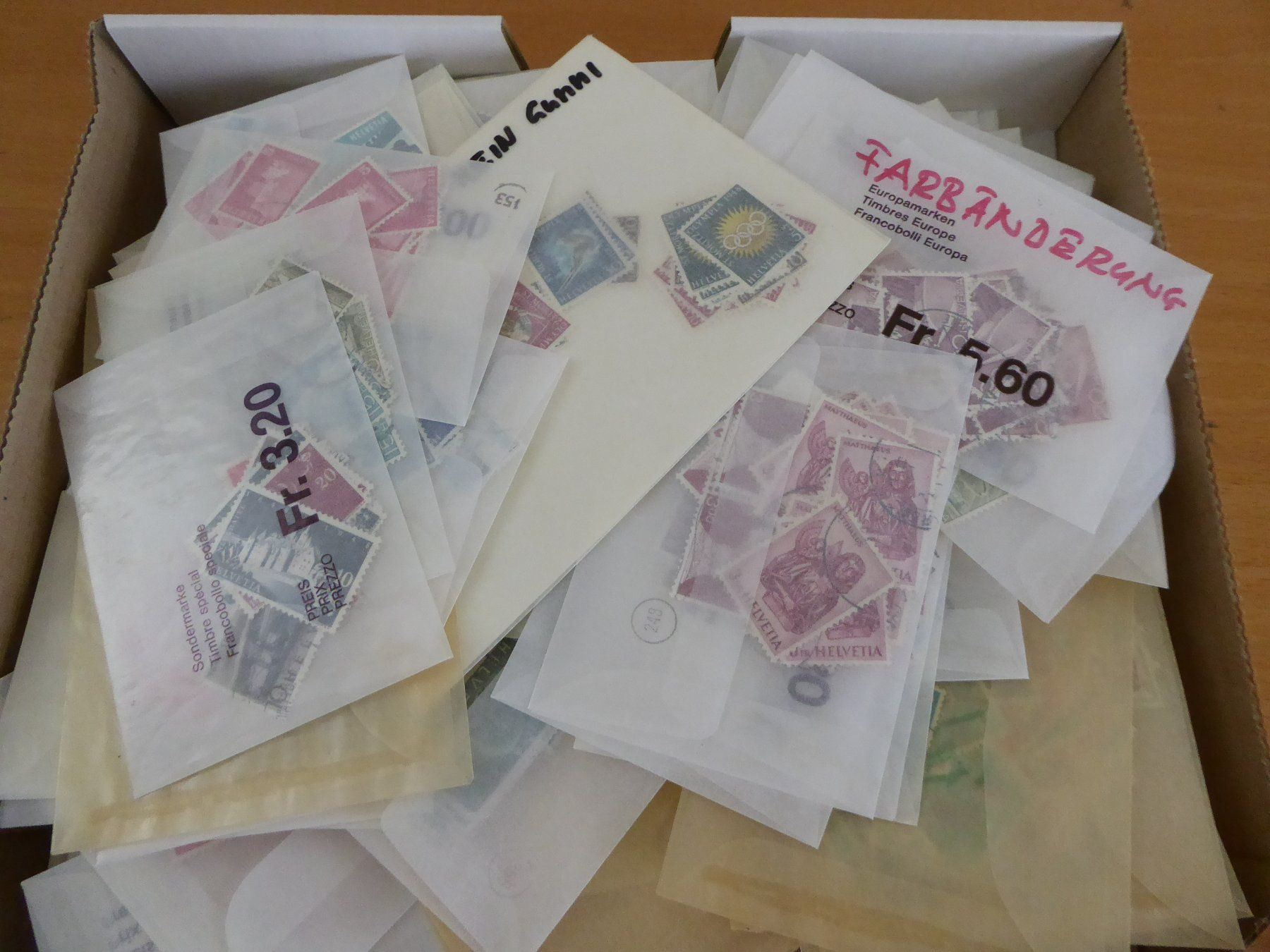 Tutti i francobolli: INTERESSANTER POSTEN BRIEFMARKEN SCHWEIZ – Usato da Rothrist venduto da swisstools 6