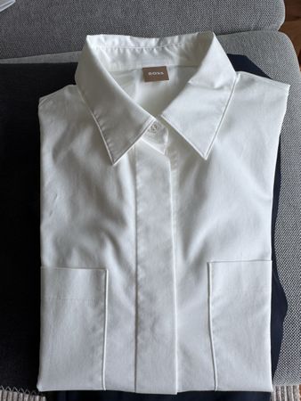 Boss Damen Hemd weiss Kurzarm Grösse 36 guter Zustand