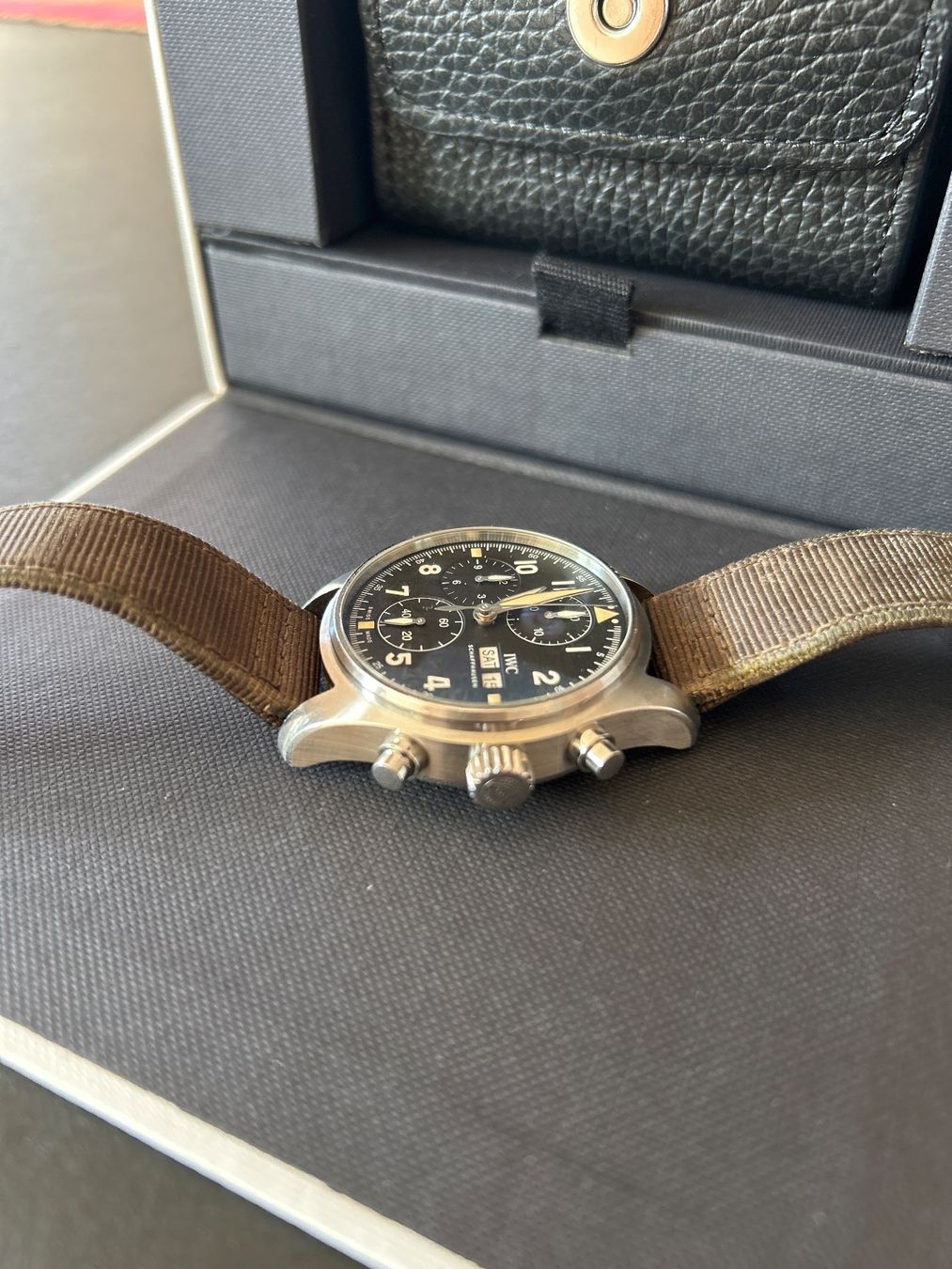 IWC Orologi: IWC - Fliegeuhr Spitfire Chronograph – Usato da Stallikon venduto da R10 3