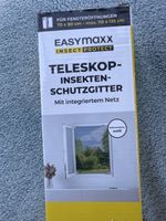 EASYMAXX Teleskop Insektenschutzgitter weiss 70-115cm