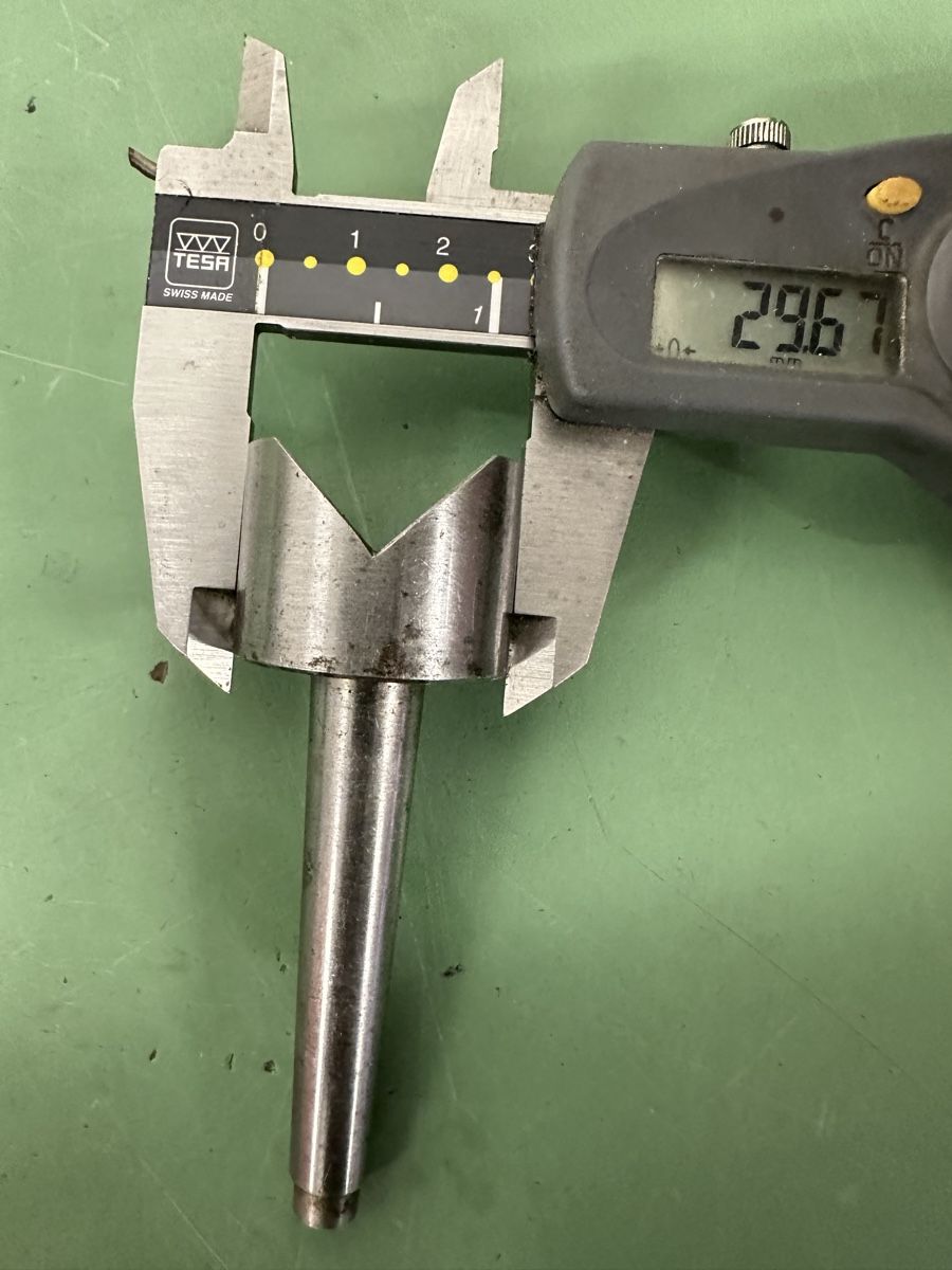 Tutti gli attrezzi: Zentrierspitze Typ V, MK1, centering point, Ø 29 mm – Usato da Aarberg venduto da SNMachines 2