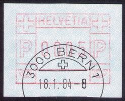 ATM 5a/5lllb_ NEUES FARBBAND +FASER !__ ET-VO 18.1.84 BERN !
