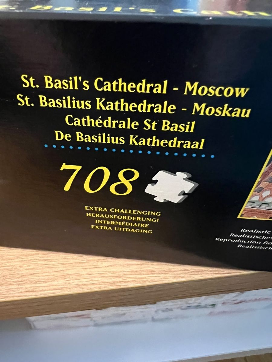 Puzzle: 3D Puzzle MB Basils Cathedral Moscow – Usato da Winterthur venduto da mag_l8h5 1