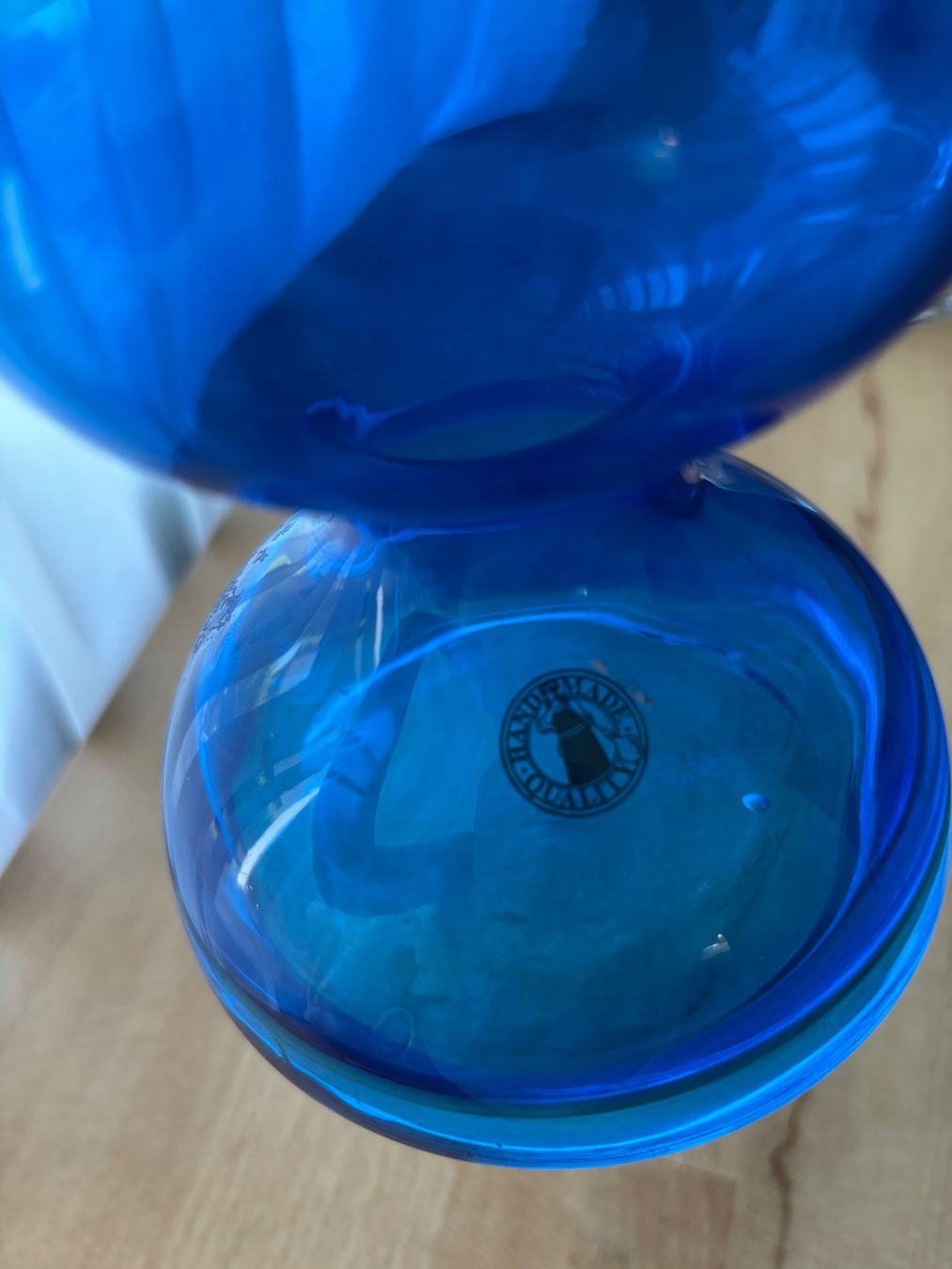 Ikea Portacandele: Vintage IKEA blue candlestick by Anne Nilsson – Usato da Steinhausen venduto da ChromeVintage 8