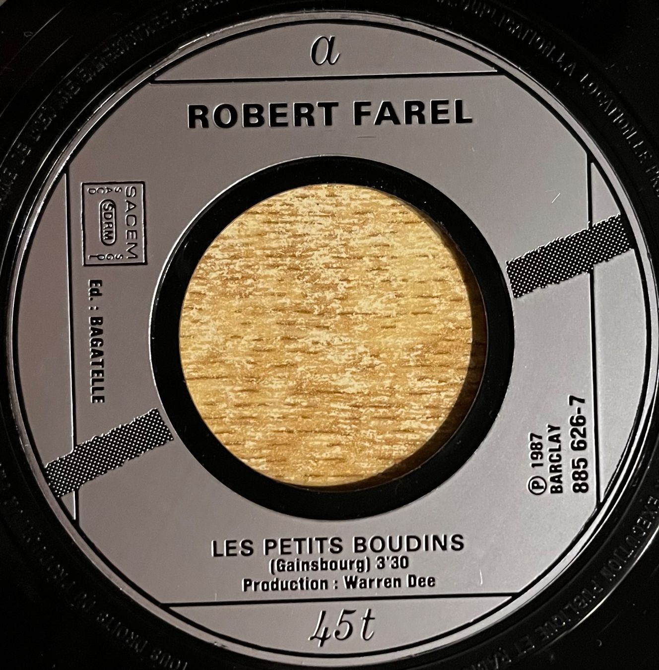 Dischi in vinile: ROBERT FAREL - LES PETITS BOUDINS – Usato da Bussigny venduto da vinyl-pas-cher 2