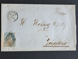 Strubel 23 Cb oder 23E 10.9.1856 Romanshorn - Weinfelden