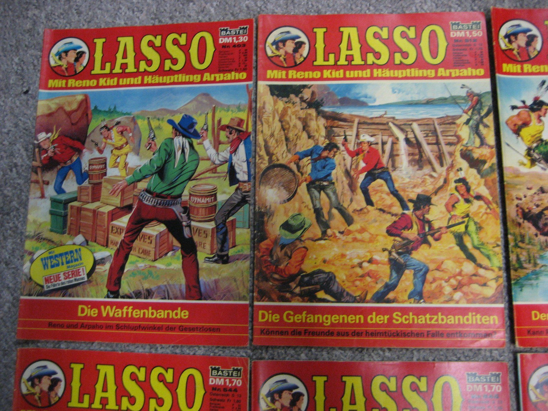 BD: 8 Lasso Comics – D'occasion à Bottighofen par Spiderman61 1