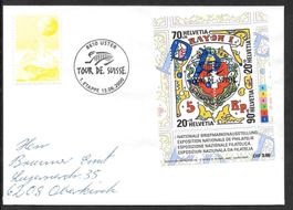 Sonderbrief Block W89 S. 1773 Tour de Suisse Uster 13.6.2000