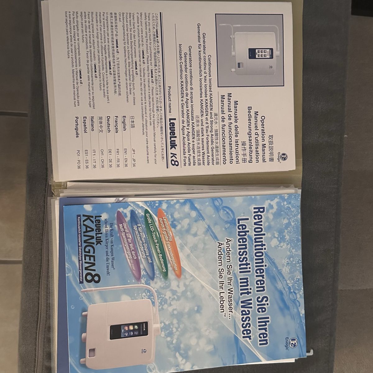 Sanitari: Enagic LeveLuk K8 mit Zubehör – Usato da Mauren venduto da ninaB98 3