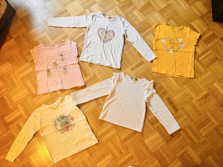 Mädchen Kleiderpaket, Grösse 116, perfekt für den Frühling