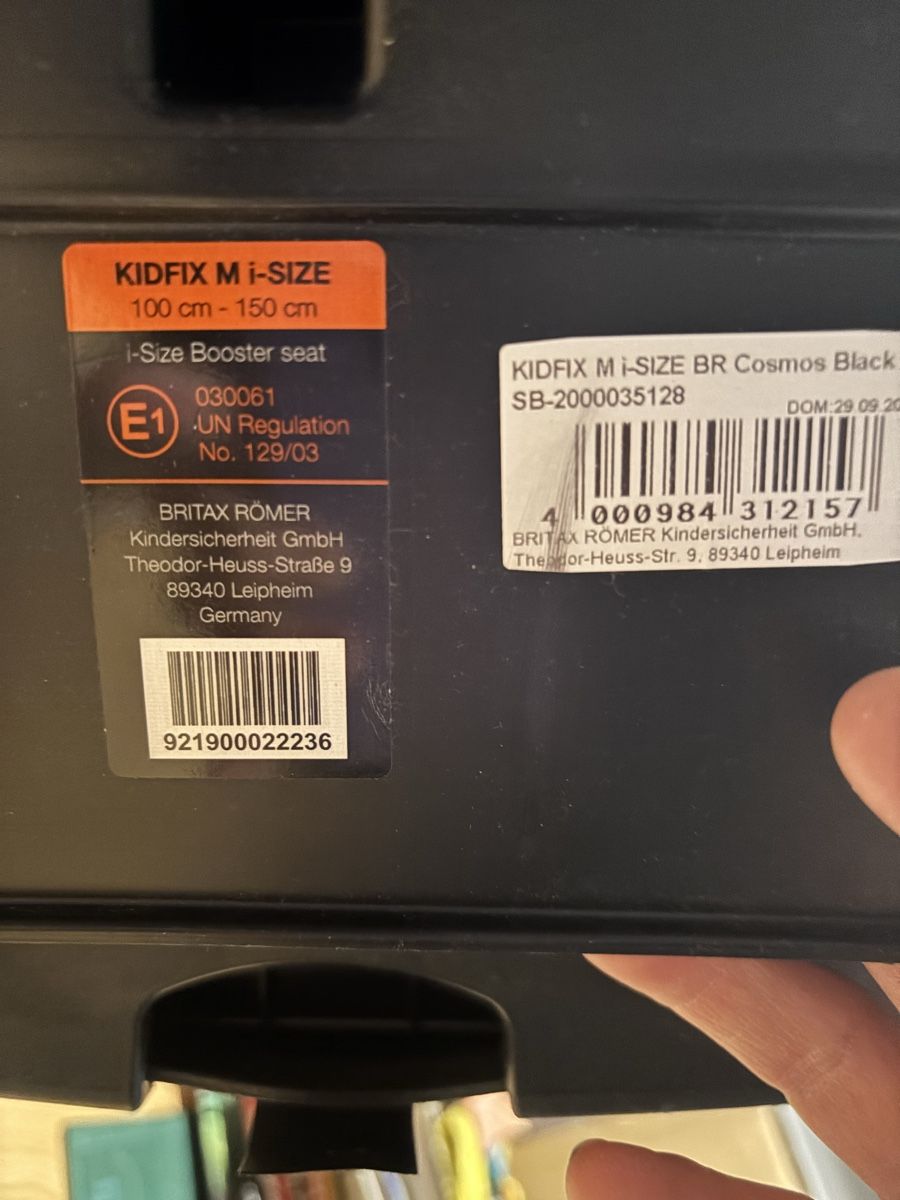 Britax Römer Seggiolini per auto: Kindersitzt Römer Britax – Usato da Gretzenbach venduto da pimki01 2