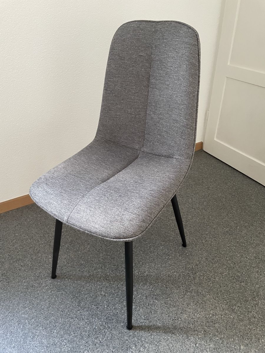Stühle: Stuhl grau – Gebraucht aus Frick von lin_p5sc