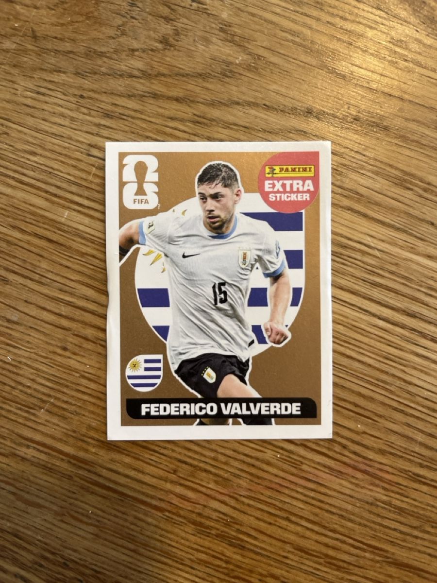 Panini Carte collezionabili: Panini Extra Sticker Federico Valverde - Bronze – Nuovo (secondo la descrizione) da Wohlen AG venduto da jul_57s5