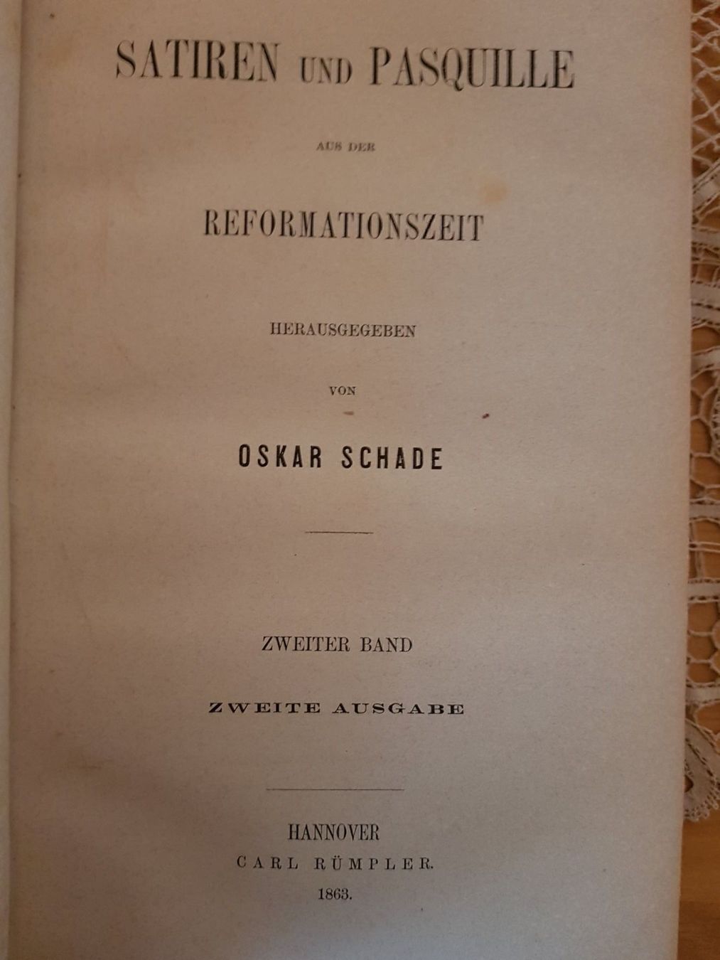 Libri: SATIREN UND PASQUILLE aus der Reformatio – Usato da zürich venduto da gabab 4