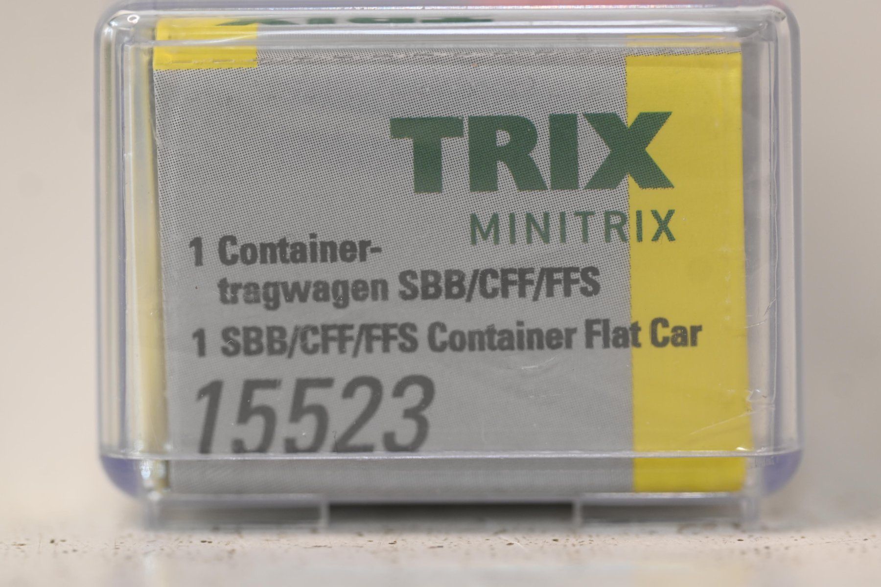 Trix Modellini di ferrovie: Trix Minitrix Güterwagen Inno Freight mit OVP Spur N – Usato da Laupen ZH venduto da Zmoewe 5