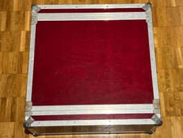 Double Door Red Wood Flight Case by Don’t Panic
