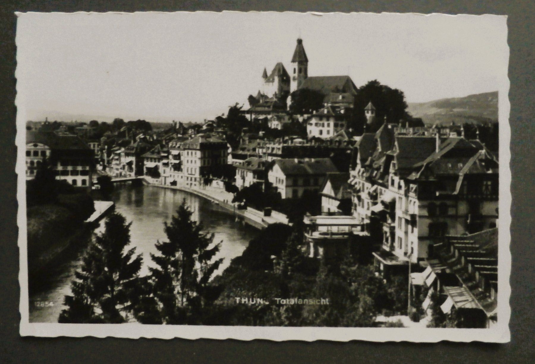 Cartes postales: Postkarte Thun – D'occasion à Kehrsatz par Bernherb2 1