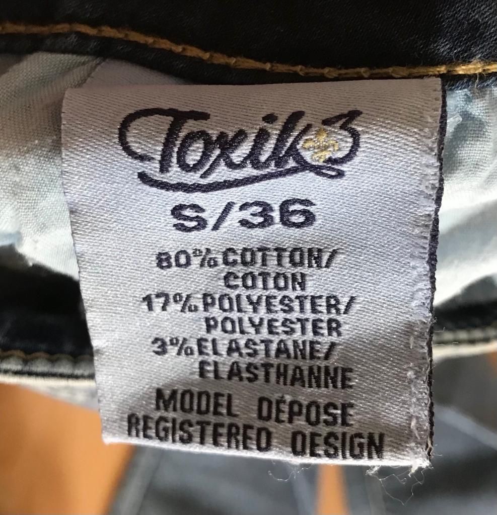 Jeans: Jeans Toxik blue mit Reisverschluss – Gebraucht aus Biel/Bienne von SandraDG 5