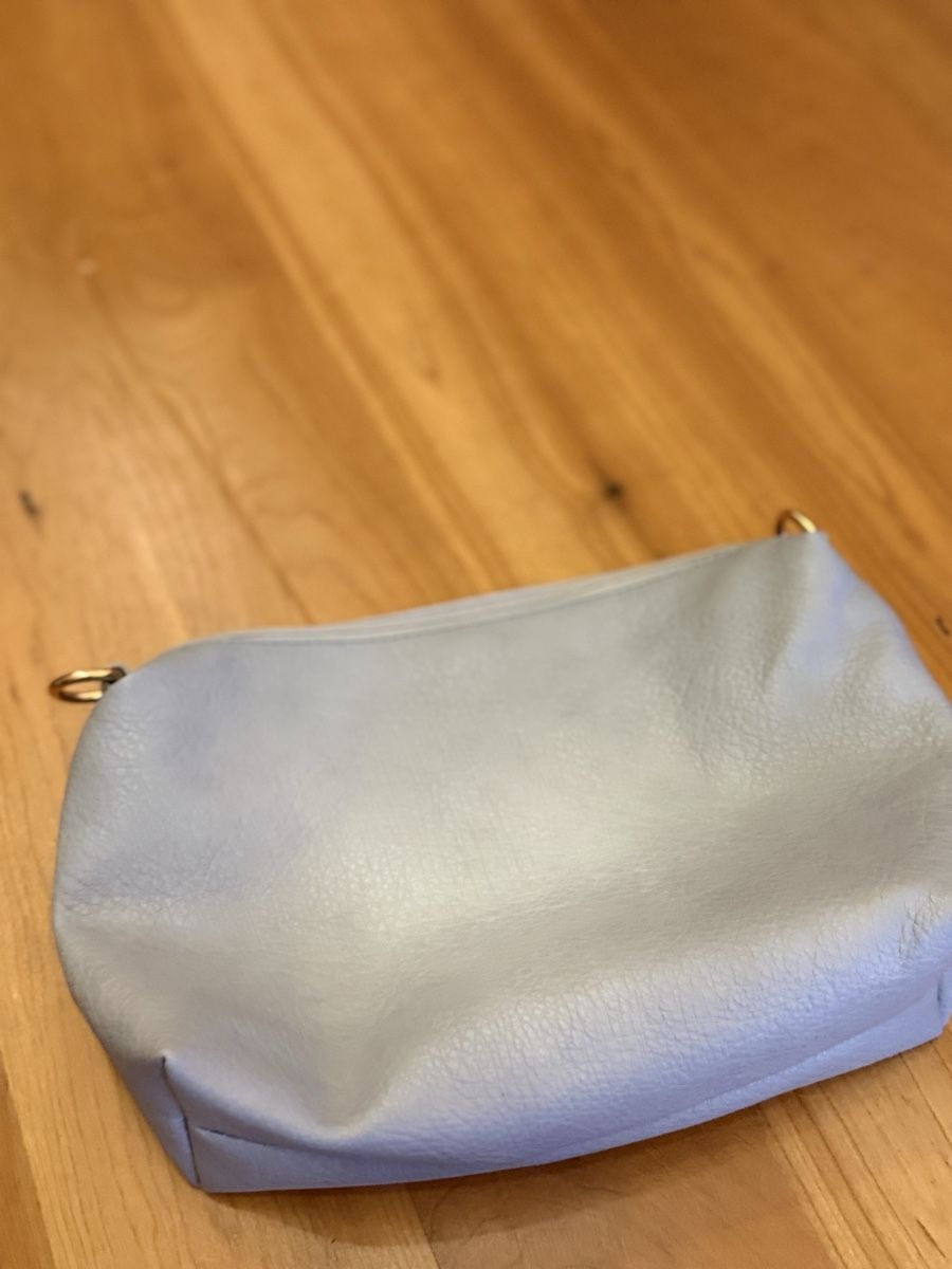 Borse da donna: Hellblaue Damen Handtasche mit Muster - Sommerlich! – Usato da Glattbrugg venduto da Toya77 3