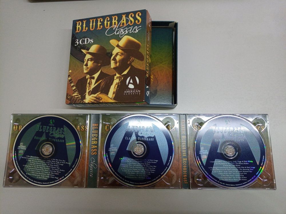 3 CD's Bluegrass Classics (D'occasion) à Wimmis pour CHF 2 – avec ...