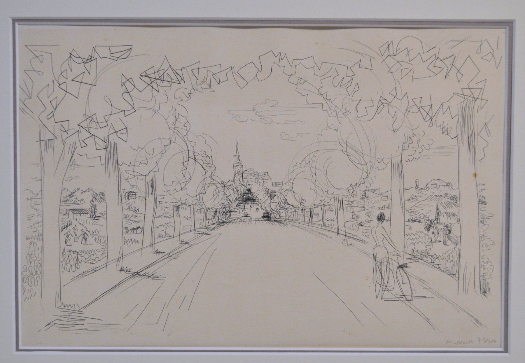 Tableaux: Tableau 71/100 signé Marcel North – D'occasion à Neuchâtel par Neuchatel 1