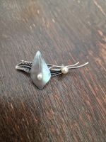 Elegante Vintage Brosche mit Perlen – Zeitloser Schmuck!