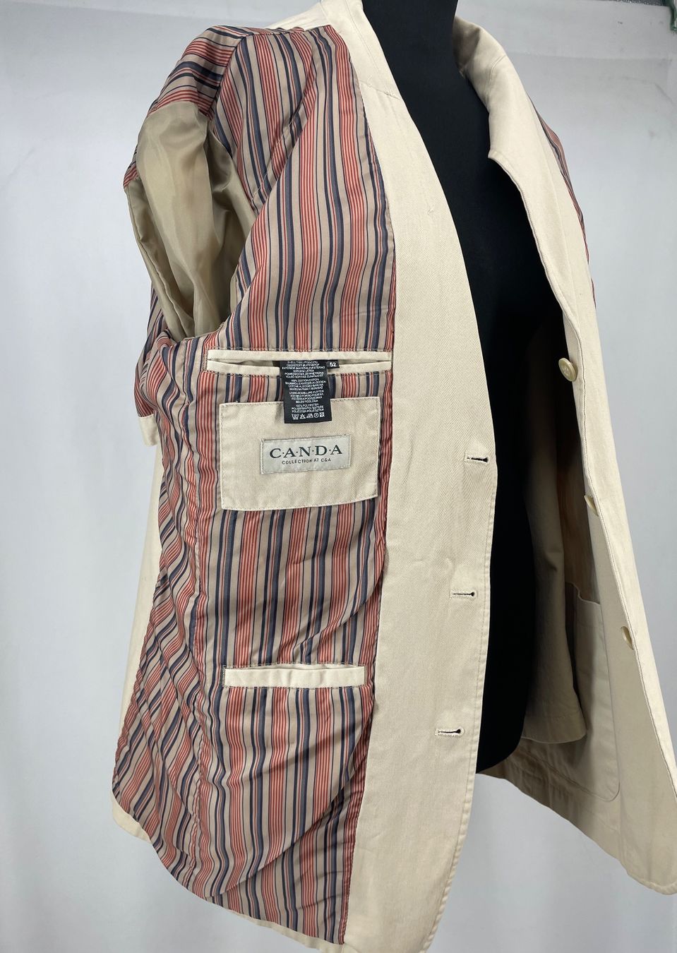 C&A Giacche: COTTON TROPHY Blaser beige T 52 – Usato da Lausanne venduto da PlusValue_Lausanne 3