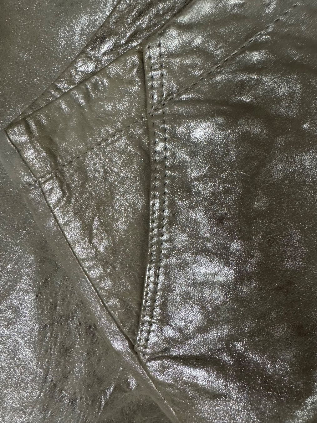 Pantaloni: Silberne Glanz Hose von LALTRAMODA – Nuovo (secondo la descrizione) da Adliswil venduto da Jessik0 1