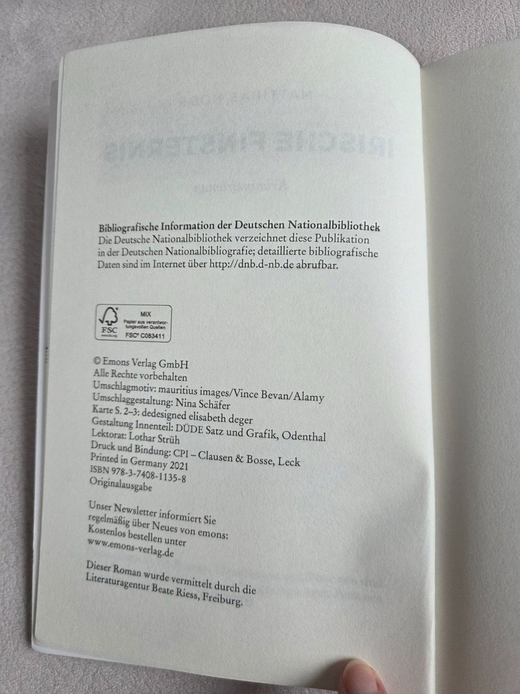 Libri: Matthias Moor - Irische Finsternis – Usato da Bergdietikon venduto da Tanne_10 3