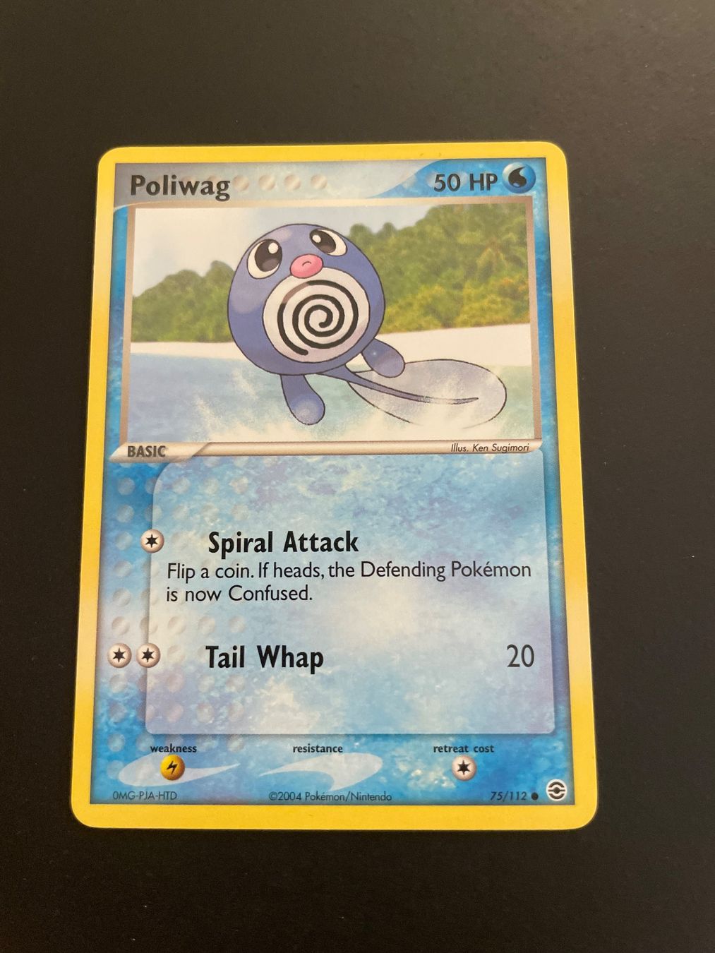 Pokémon Carte collezionabili: Poliwag - FireRed LeafGreen 75/112 – Usato da Zürich venduto da pokemon_cards