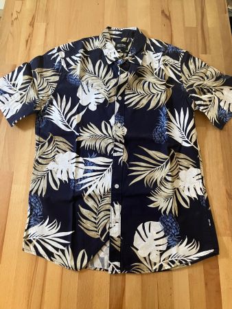 Camicia manica corta uomo ONLY & SONS SLIM stampa taglia M