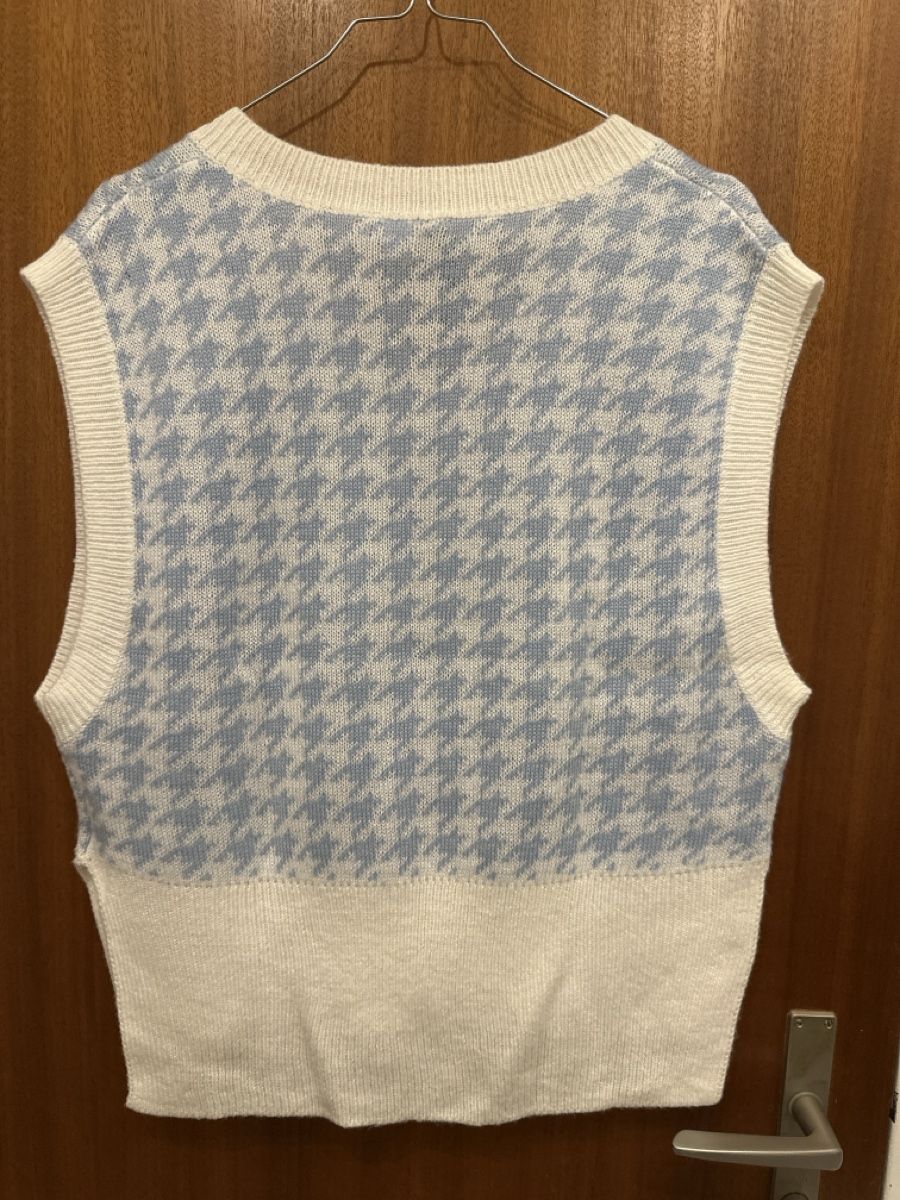 H&M Maglioni & Felpe: Pullunder Divided H&M hellblau weiss Grösse S neuwertig – Nuovo (secondo la descrizione) da Reinach BL venduto da wen_7bl7 3