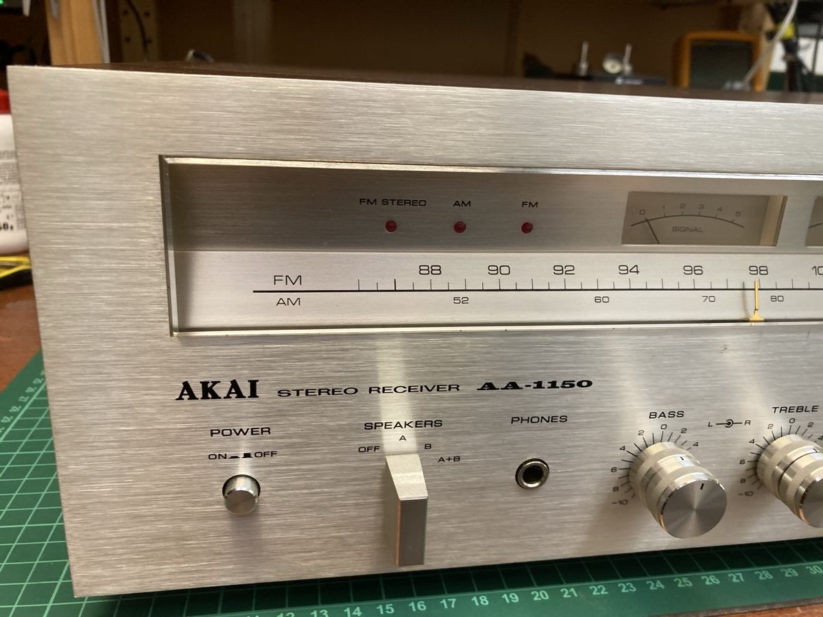 Akai Receiver: Akai AA-1150 Receiver – Defekt aus Lenzburg von HanspeterT 2