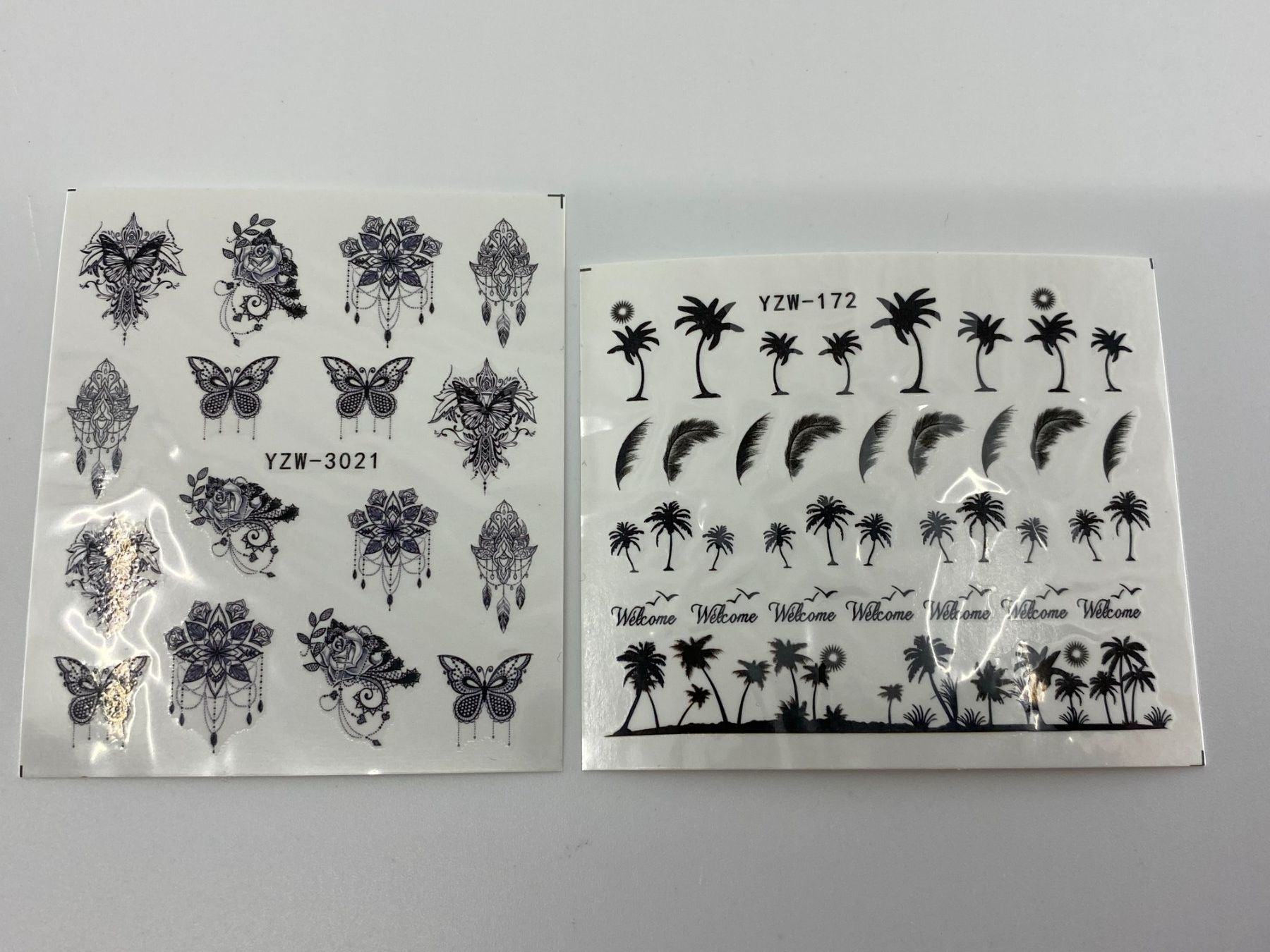 Sticker: 10 Bögen mit Wassertransfer Aufkleber No 3 – Nuovo (secondo la descrizione) da Langwiesen venduto da rtWebshop 5