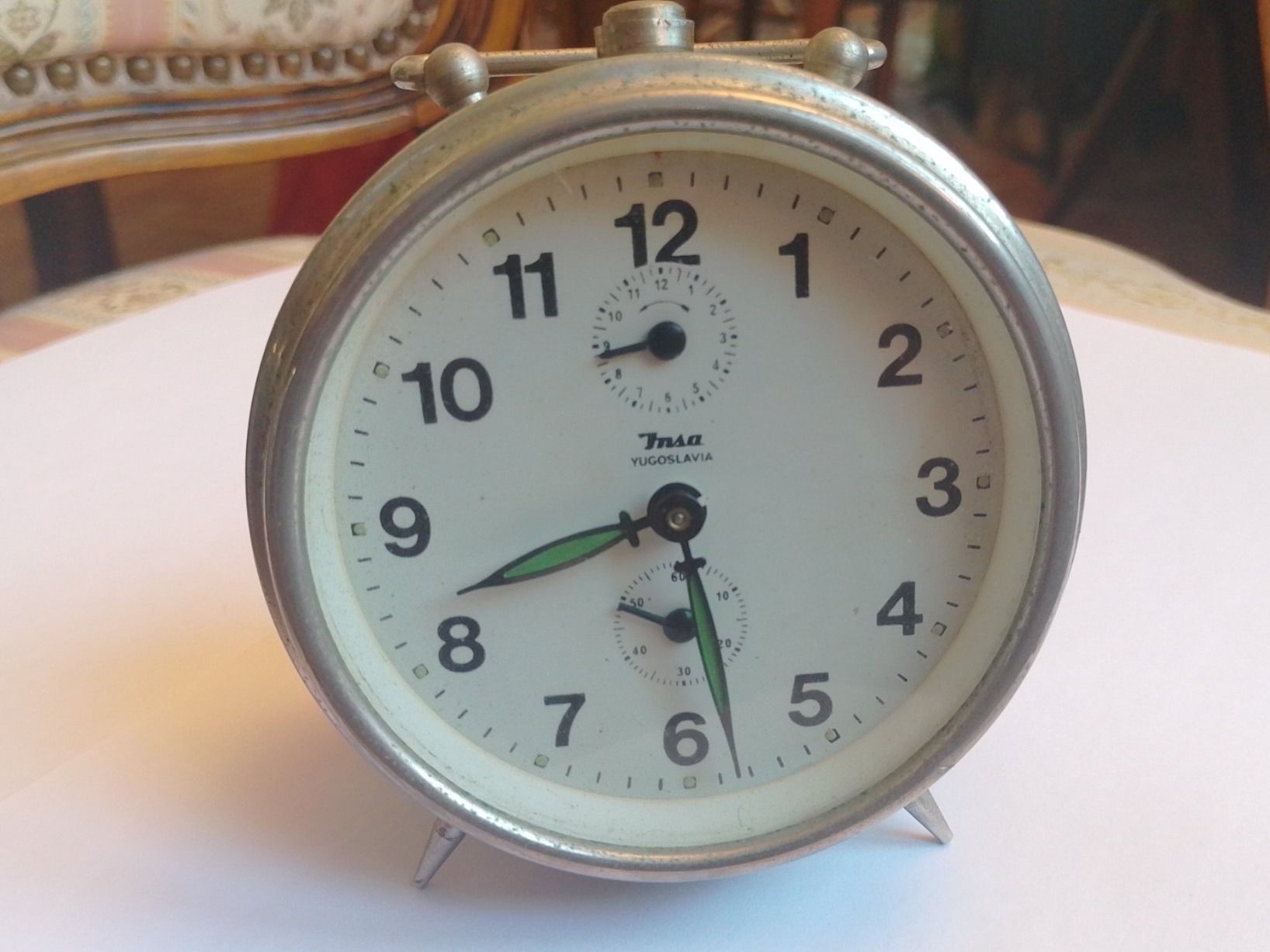 Sveglie: Vintage Wecker Yugoslavia Insa, repeater alarm – Usato da Baden venduto da TellsKuchenhaus
