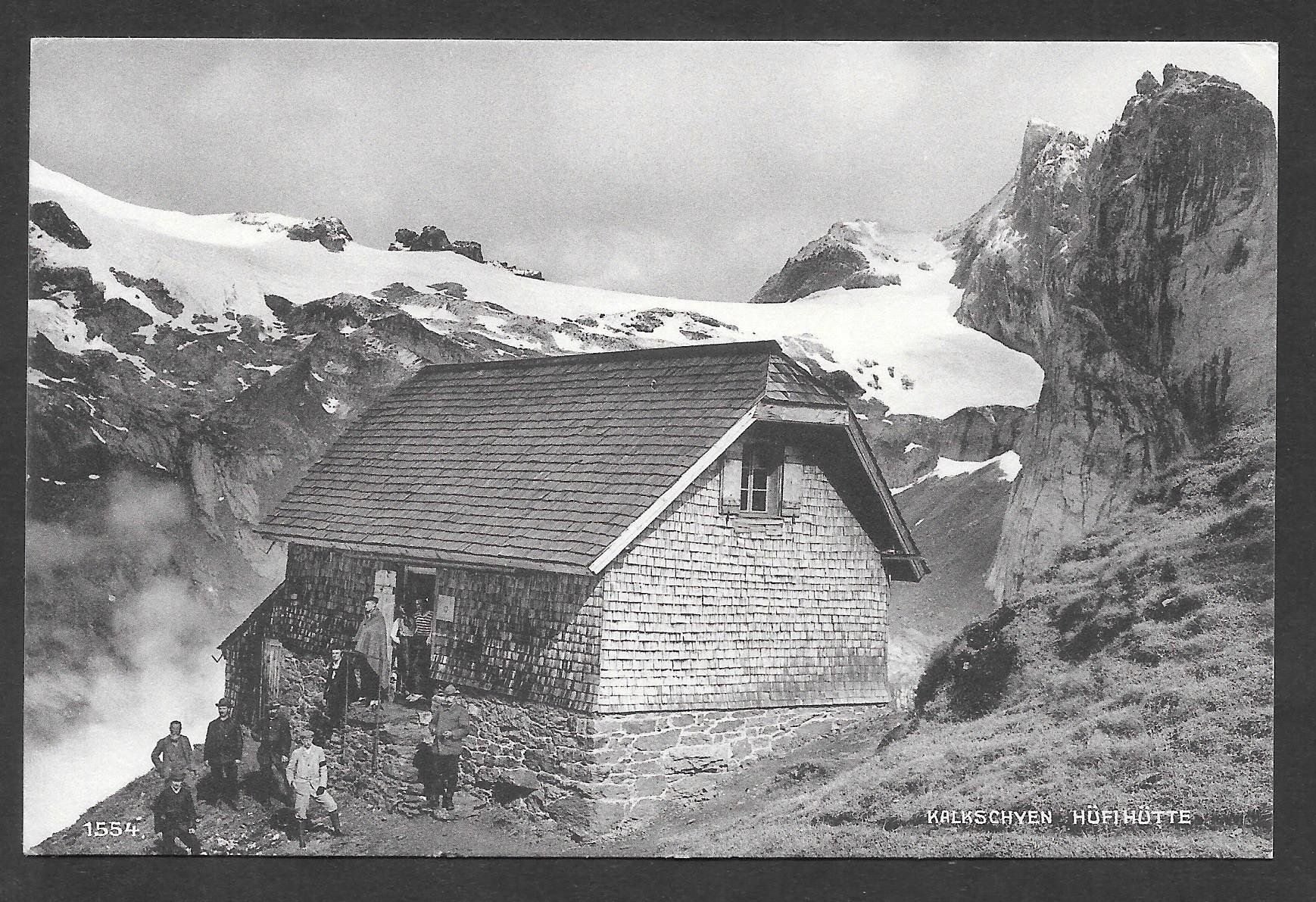Cartoline postali: Silenen Hüfi-Hütte SAC Kalkschyen – Usato da Olten venduto da clotaldi