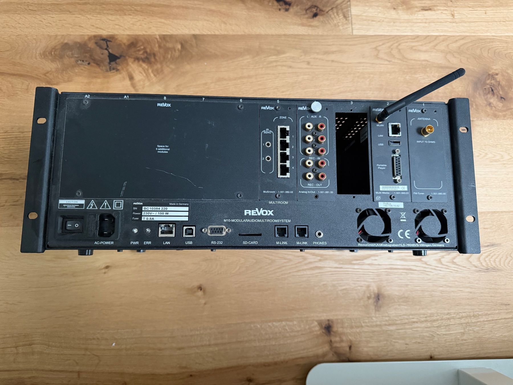 Revox Amplificatori: Revox M51 Modular Audio Multiroom System gebraucht – Usato da Ballwil venduto da Pascal105 1