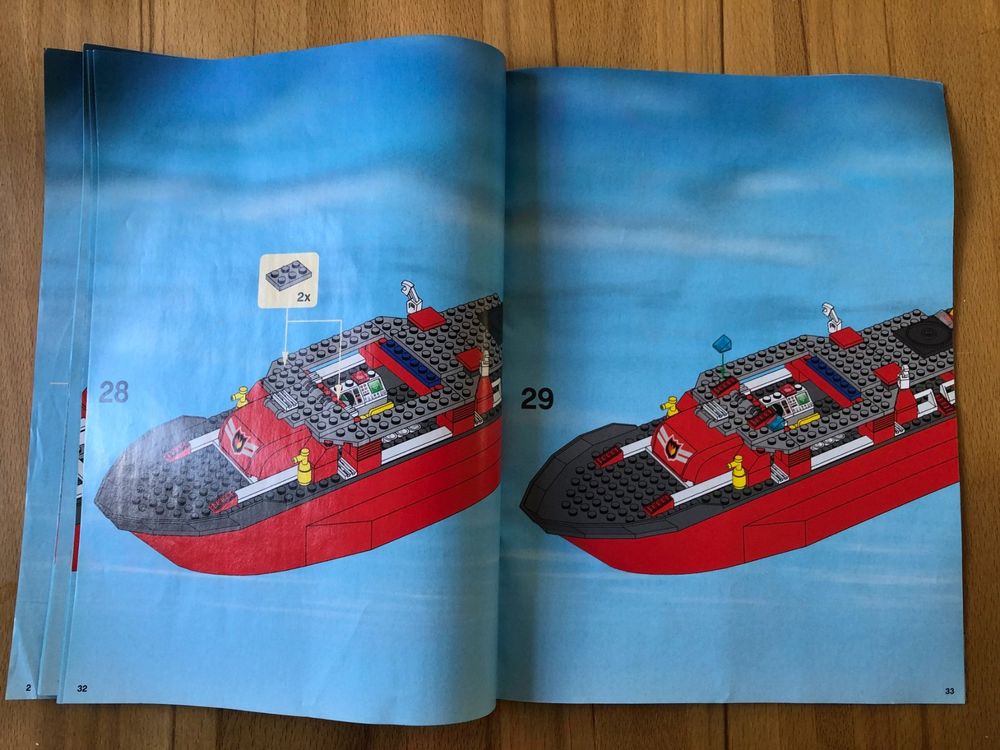 Lego 7207 City Feuerwehrschiff Bauanleitung Fire Boat | Kaufen auf Ricardo