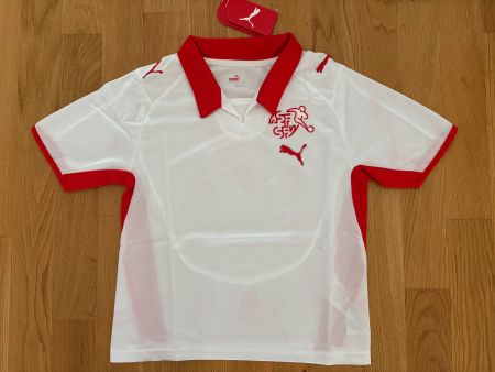 ORIGINAL SCHWEIZ NATI TRIKOT 2008/10 KIDS 128 GRATIS VERSAND