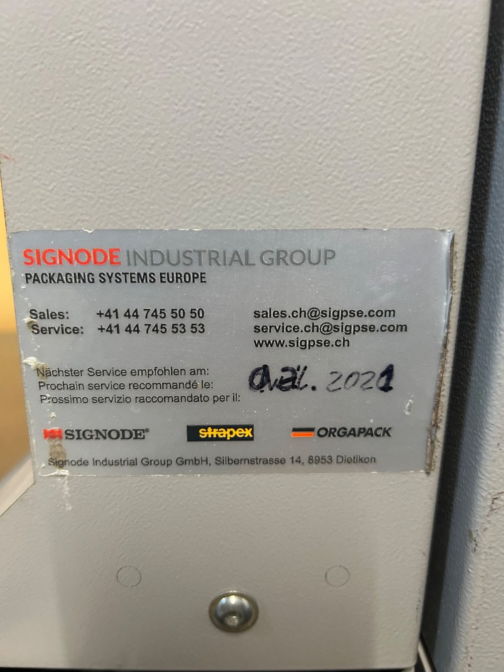 Alle Maschinen: Cerleuse automatique – Gebraucht aus Arnex-sur-Orbe von mik_5d5x 1