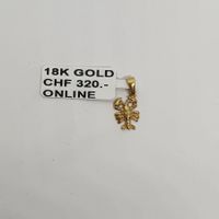 Echt 18K Gold - Krebs Anhänger