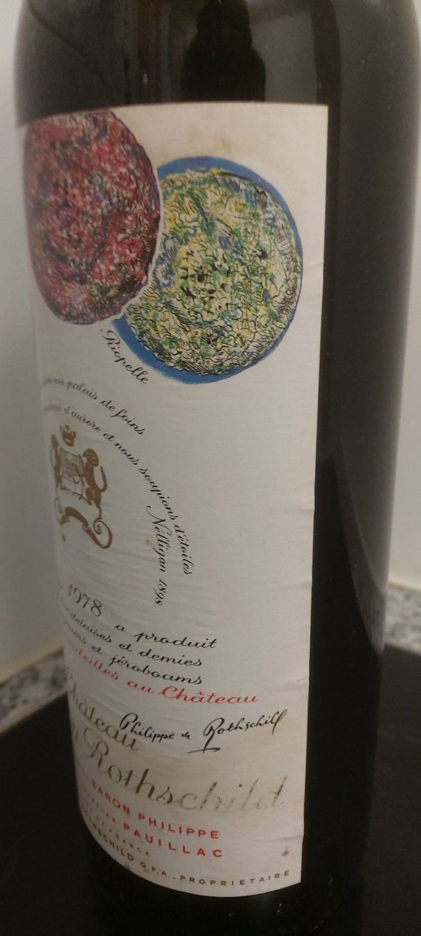 Mouton Rothschild Vino: Château Mouton Rothschild 1978 – Nuovo (secondo la descrizione) da Grenchen venduto da poggione 4