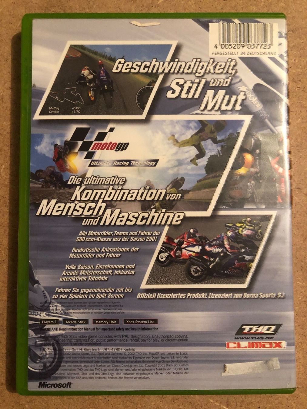 Giochi: MotoGP für Xbox – Usato da Kestenholz venduto da Mad18 1