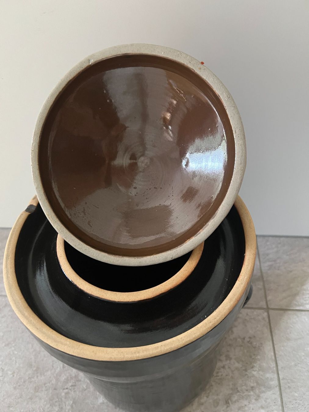 Töpfe: Gärtopf – Gebraucht aus Kastanienbaum von market_place_4835 1