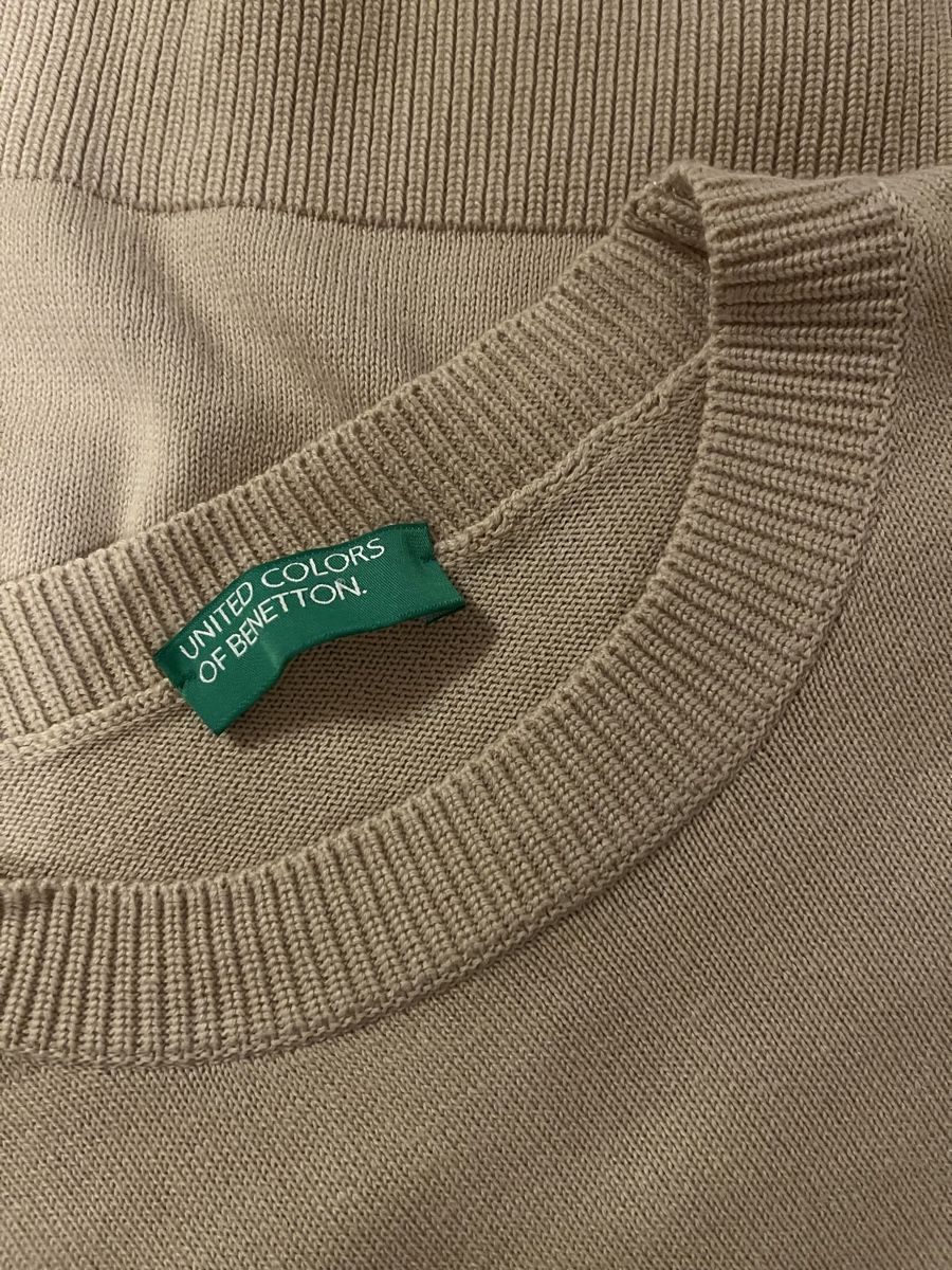 Benetton Maglioni & Felpe: Strickpullover beige Benetton S neu – Nuovo (secondo la descrizione) da Birrwil venduto da vanyboo 3